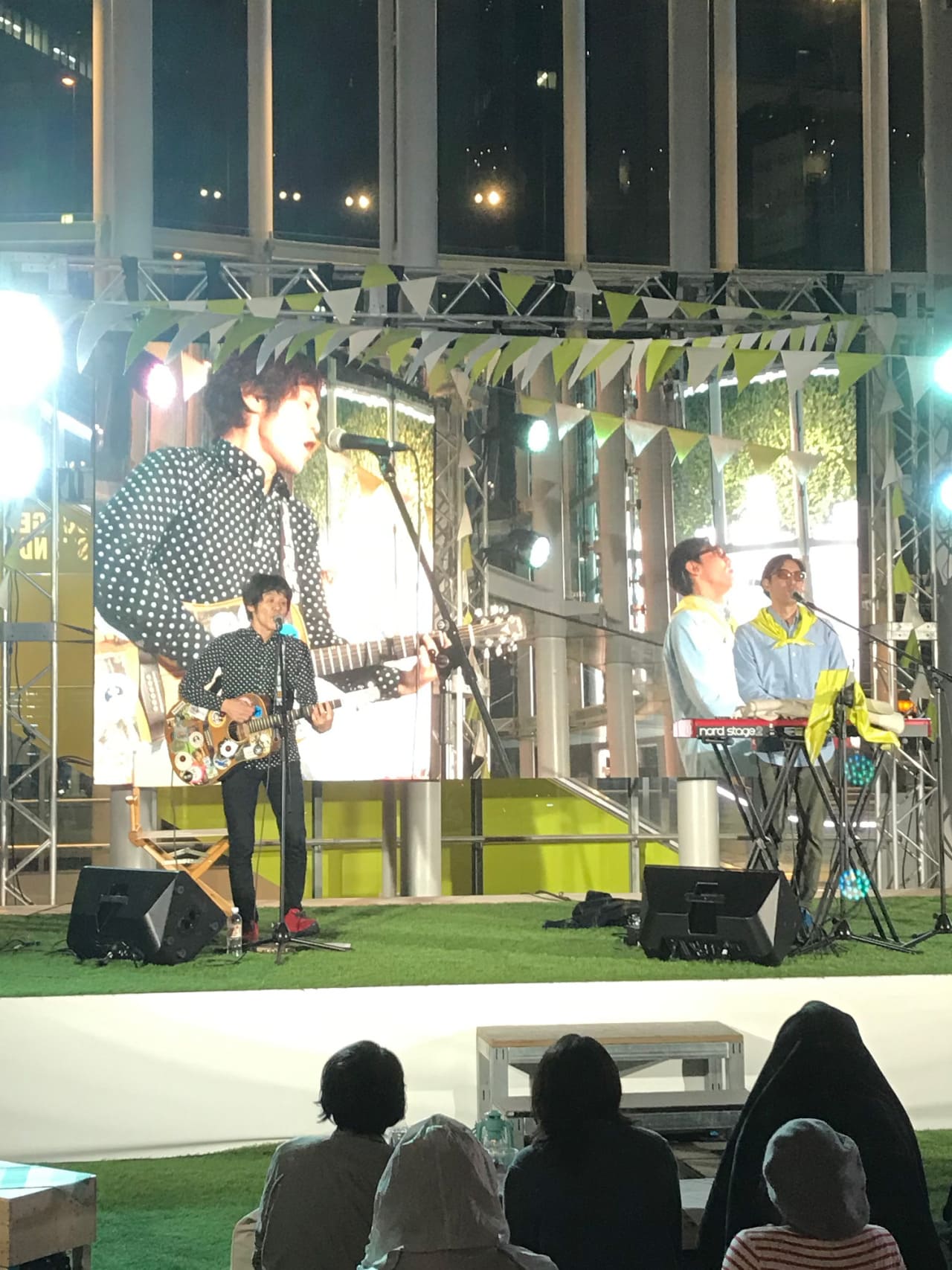 ホフディラン 渋谷ストリームフェス 2019.11.03. 渋谷ストリーム稲荷橋広場