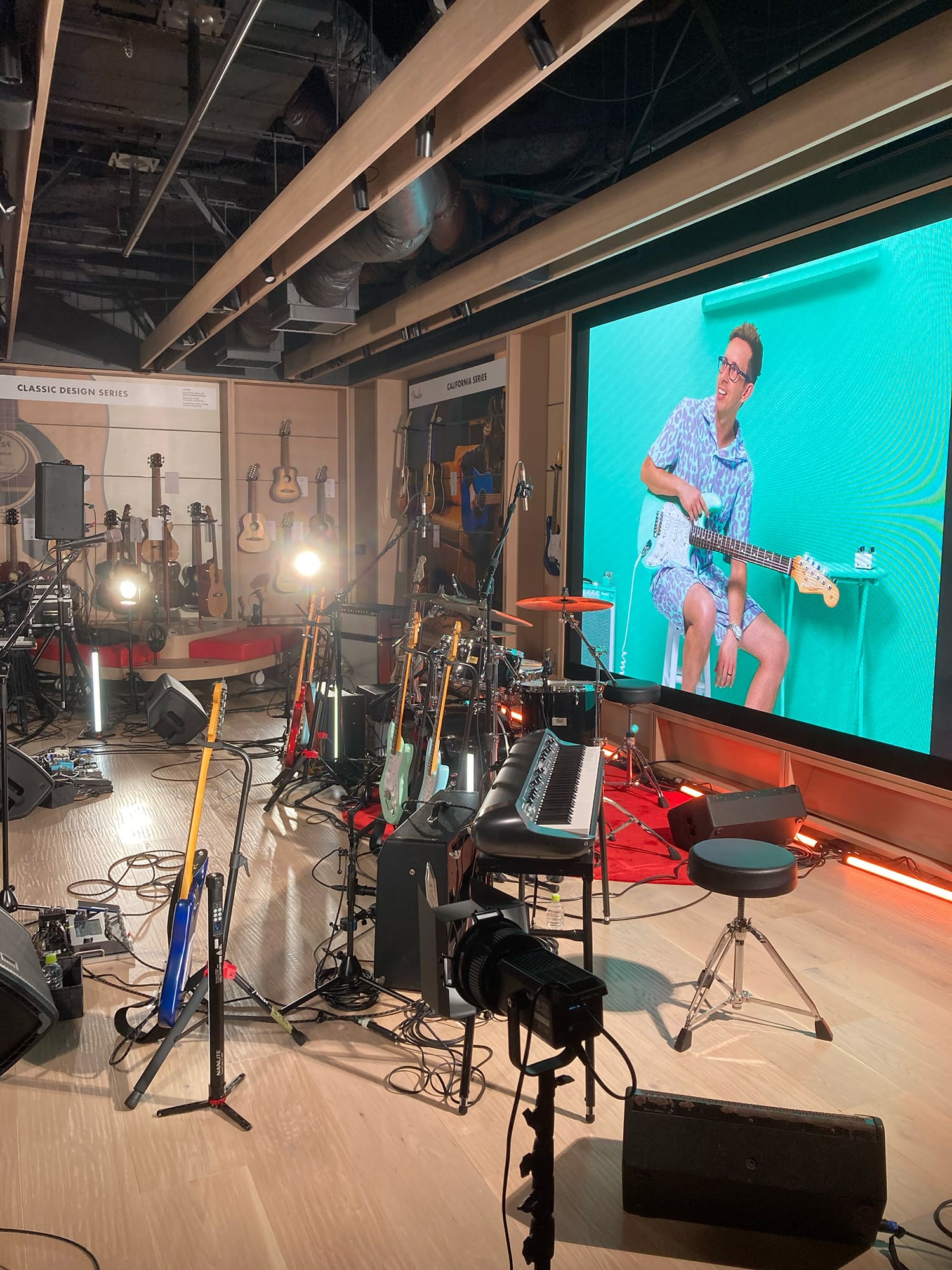 Cory Wong Stratocaster 70th Anniversary Special Event with Cory Wong 2024.06.06. Fender Flagship Tokyo