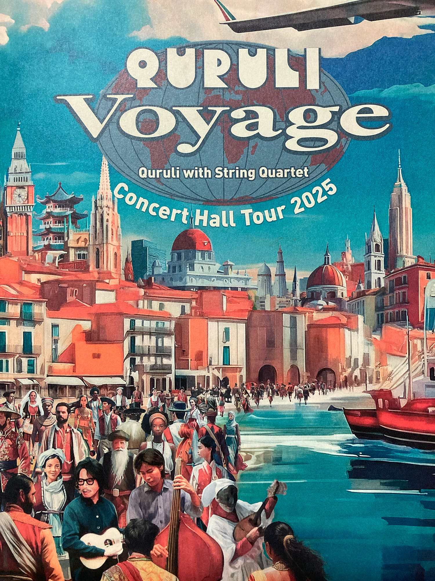 くるり　Quruli Voyage くるりと弦楽四重奏　2025.03.01. LINE CUBE SHIBUYA 渋谷公会堂